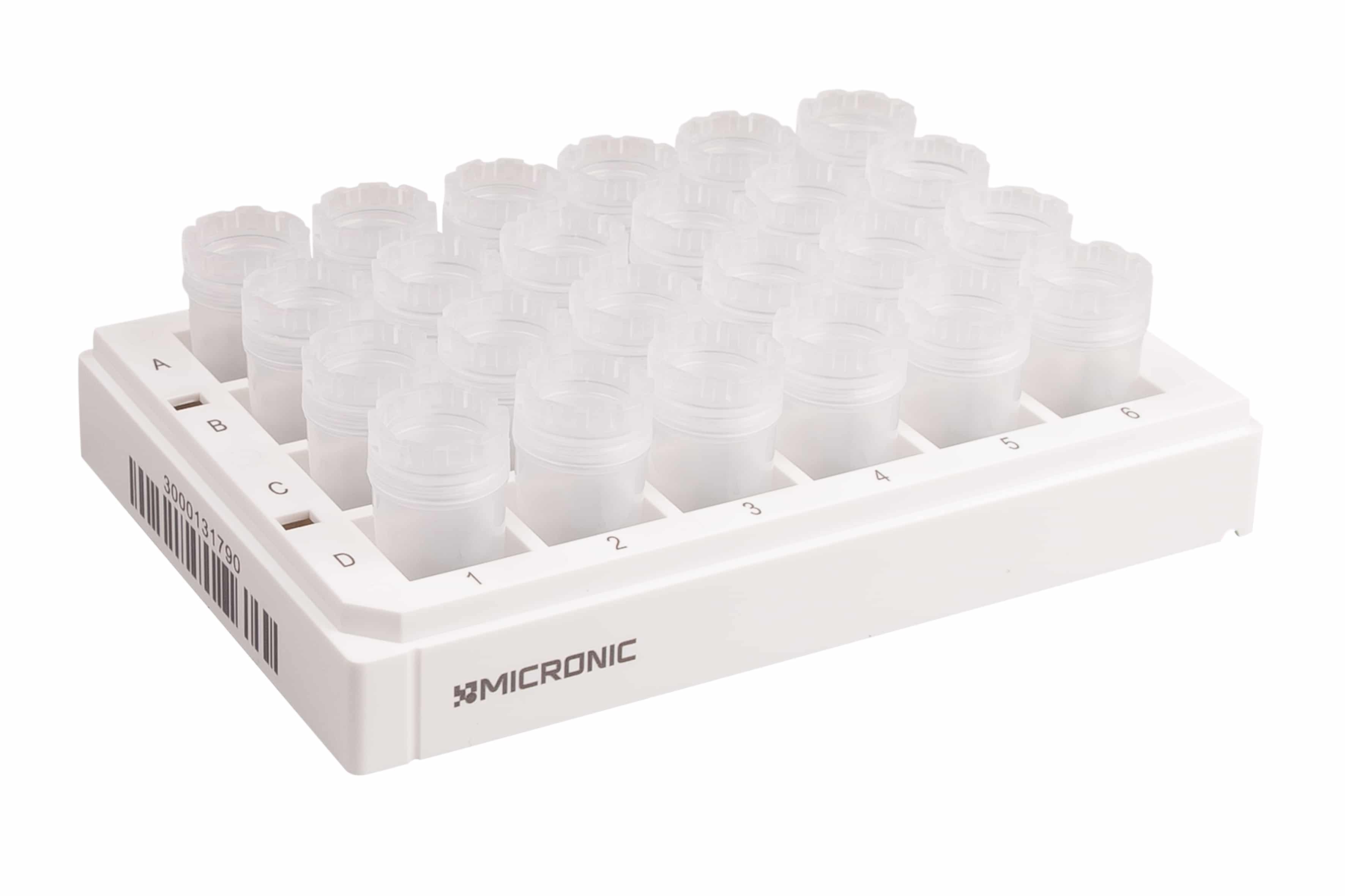 Micronic 24-2 Rack for 3.50ml Sample Tubes - Micronic